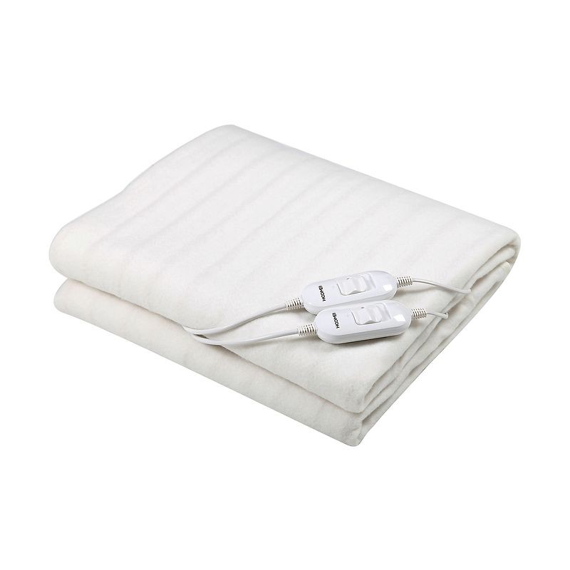 Patura electrica 2 persoane, putere 2x60W, 2 comutatoare, reglare individuala a temperaturii, 2 trepte caldura, 160x140 cm - imagine 4